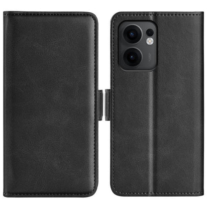 Dual-side Magnetic Buckle Horizontal Flip Leather Phone Case, For OPPO A5 Pro Global, For OPPO Reno13 Pro 5G, For OPPO Reno13 5G, For OPPO Reno13 F