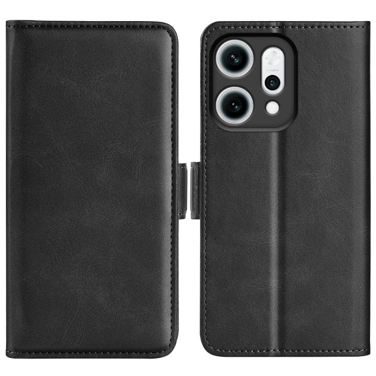Dual-side Magnetic Buckle Horizontal Flip Leather Phone Case, For OPPO A79, For OPPO Reno14 Pro 5G Global, For OPPO Reno14 5G Global, For OPPO F29 Pro 5G