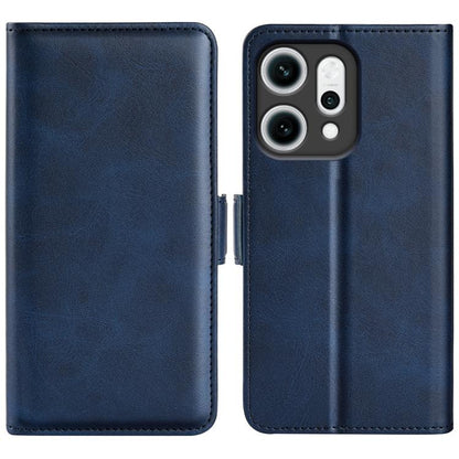 Dual-side Magnetic Buckle Horizontal Flip Leather Phone Case, For OPPO A79, For OPPO Reno14 Pro 5G Global, For OPPO Reno14 5G Global, For OPPO F29 Pro 5G