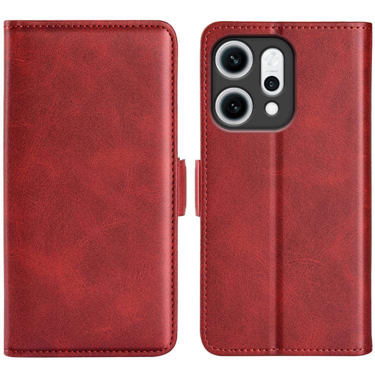 Dual-side Magnetic Buckle Horizontal Flip Leather Phone Case, For OPPO A79, For OPPO Reno14 Pro 5G Global, For OPPO Reno14 5G Global, For OPPO F29 Pro 5G