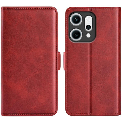 Dual-side Magnetic Buckle Horizontal Flip Leather Phone Case, For OPPO A79, For OPPO Reno14 Pro 5G Global, For OPPO Reno14 5G Global, For OPPO F29 Pro 5G