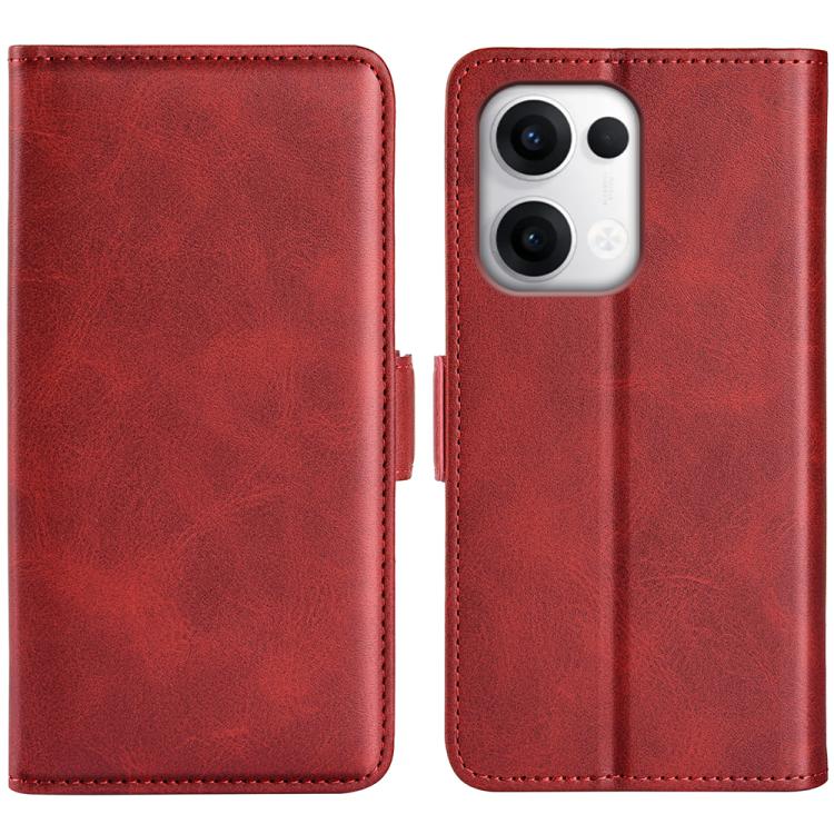 Dual-side Magnetic Buckle Horizontal Flip Leather Phone Case, For OPPO A5 Pro Global, For OPPO Reno13 Pro 5G, For OPPO Reno13 5G, For OPPO Reno13 F