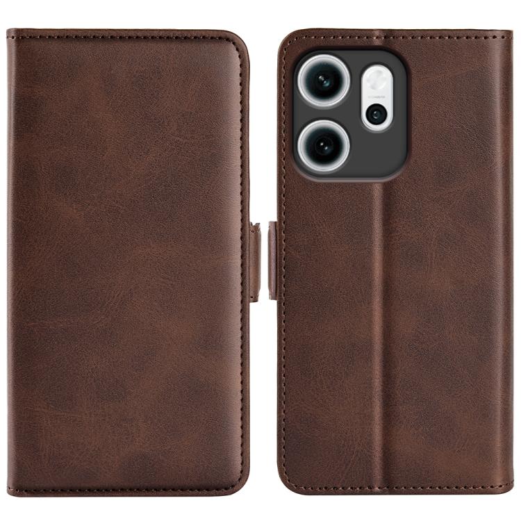 Dual-side Magnetic Buckle Horizontal Flip Leather Phone Case, For OPPO A6 Pro 5G Global / F31 5G, For OPPO Find X9, For OPPO Find X9 Pro, For OPPO Reno14 F 5G