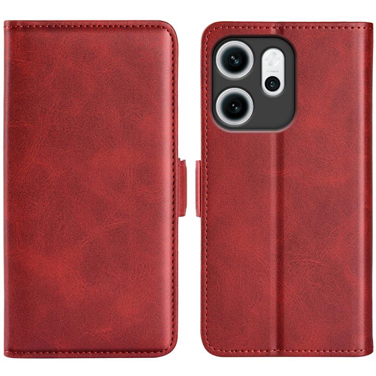 Dual-side Magnetic Buckle Horizontal Flip Leather Phone Case, For OPPO A6 Pro 5G Global / F31 5G, For OPPO Find X9, For OPPO Find X9 Pro, For OPPO Reno14 F 5G