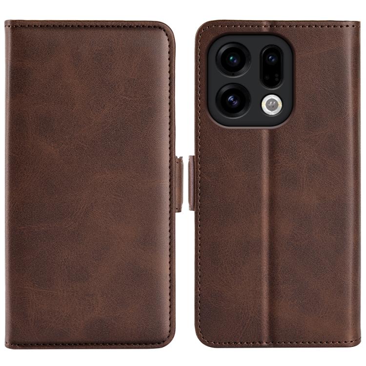 Dual-side Magnetic Buckle Horizontal Flip Leather Phone Case, For OPPO A6 Pro 5G Global / F31 5G, For OPPO Find X9, For OPPO Find X9 Pro, For OPPO Reno14 F 5G
