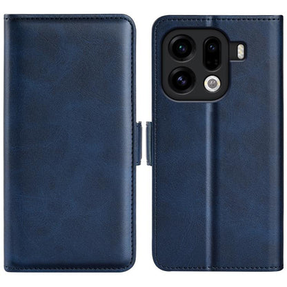 Dual-side Magnetic Buckle Horizontal Flip Leather Phone Case, For OPPO A6 Pro 5G Global / F31 5G, For OPPO Find X9, For OPPO Find X9 Pro, For OPPO Reno14 F 5G