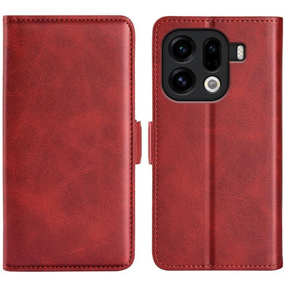 Dual-side Magnetic Buckle Horizontal Flip Leather Phone Case, For OPPO A6 Pro 5G Global / F31 5G, For OPPO Find X9, For OPPO Find X9 Pro, For OPPO Reno14 F 5G