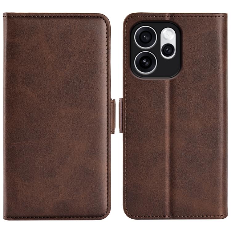 Dual-side Magnetic Buckle Horizontal Flip Leather Phone Case, For OPPO Reno15 Pro Max Global, For OPPO A6x 4G / 5G, For OPPO Reno15 Pro Global, For OPPO Reno15 5G Global