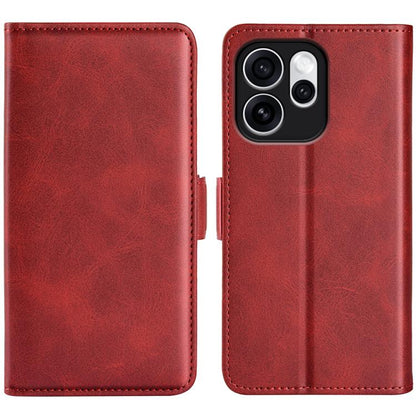 Dual-side Magnetic Buckle Horizontal Flip Leather Phone Case, For OPPO Reno15 Pro Max Global, For OPPO A6x 4G / 5G, For OPPO Reno15 Pro Global, For OPPO Reno15 5G Global