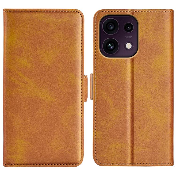 Dual-side Magnetic Buckle Horizontal Flip Leather Phone Case, For OPPO Reno16 F / FS, For OPPO Reno16 5G /16 Pro 5G Global, For OPPO Find X9 Ultra, For OPPO Reno15 F 5G