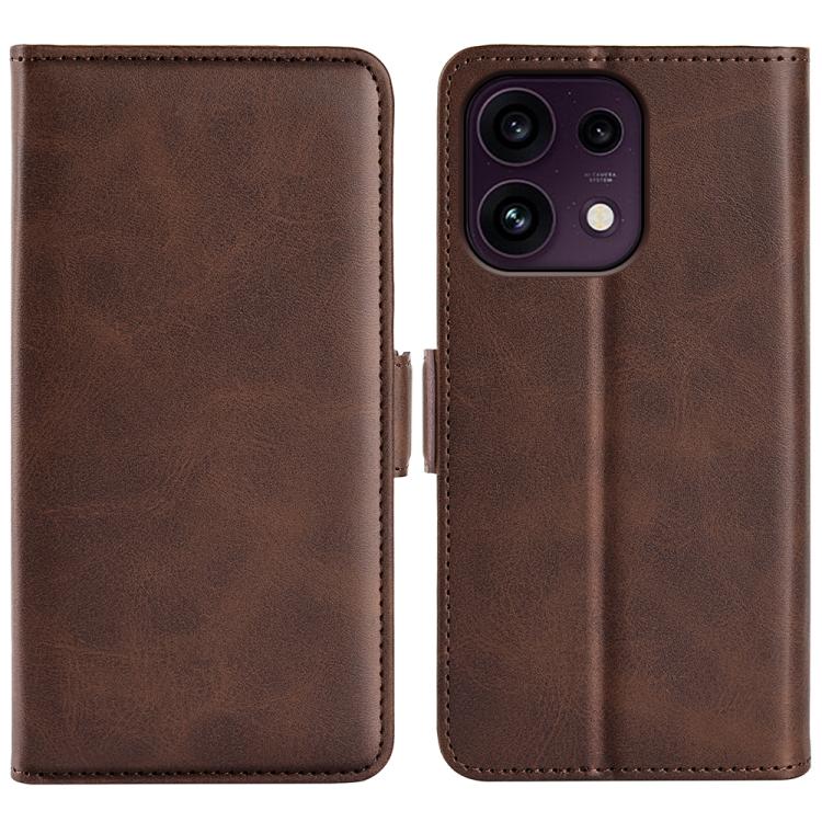 Dual-side Magnetic Buckle Horizontal Flip Leather Phone Case, For OPPO Reno16 F / FS, For OPPO Reno16 5G /16 Pro 5G Global, For OPPO Find X9 Ultra, For OPPO Reno15 F 5G