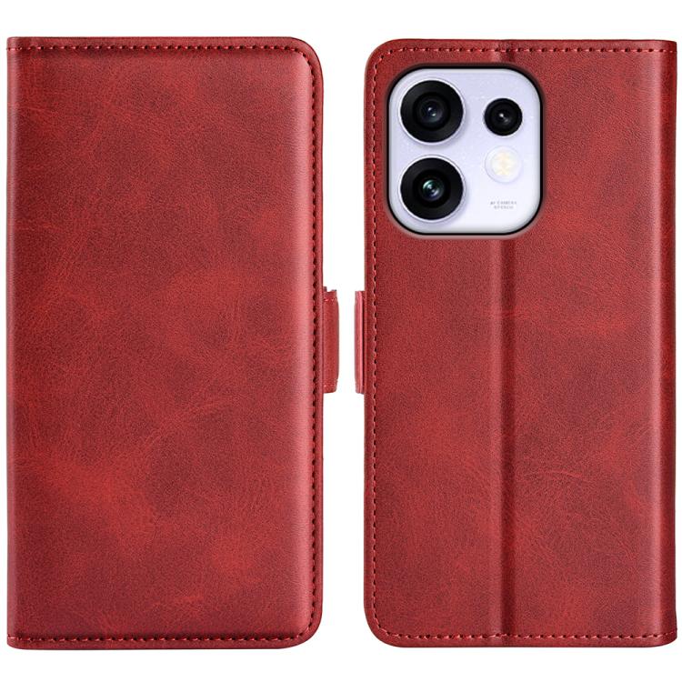 Dual-side Magnetic Buckle Horizontal Flip Leather Phone Case, For OPPO Reno16 F / FS, For OPPO Reno16 5G /16 Pro 5G Global, For OPPO Find X9 Ultra, For OPPO Reno15 F 5G