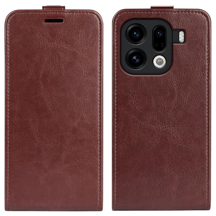 R64 Texture Single Vertical Flip Leather Phone Case, For OPPO A6x 4G / 5G, For OPPO Reno15 Pro Global, For OPPO Reno15 5G Global, For OPPO Find X9, For OPPO Find X9 Pro, For OPPO Reno14 F 5G