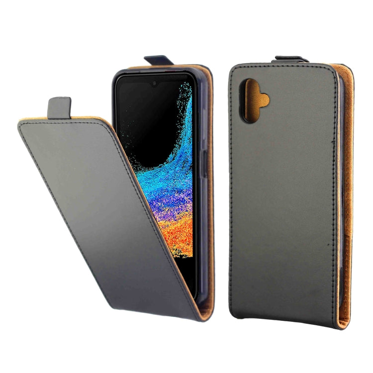 Vertical Flip Leather Case with Card Slot, For Samsung Galaxy A04, For Samsung Galaxy M13 4G, For Samsung Galaxy Xcover 6 Pro