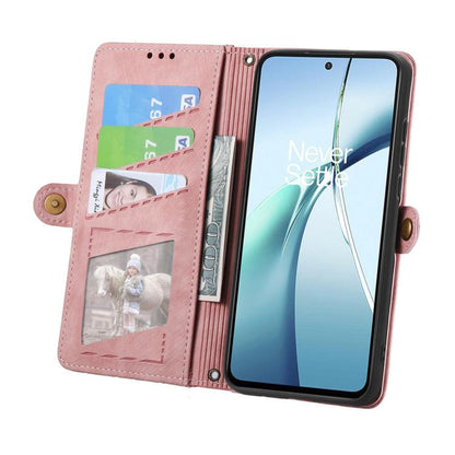 Geometric Zipper Wallet Side Buckle Leather Phone Case, For Samsung Galaxy S26 Edge 5G, For Samsung Galaxy S25 Edge 5G, For Samsung Galaxy A36 5G, For Samsung Galaxy S25 5G