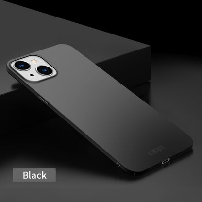 MOFI Frosted PC Ultra-thin Hard Phone Case, For iPhone 15 Pro, For iPhone 15 Plus, For iPhone 15, For iPhone 17e / 16e