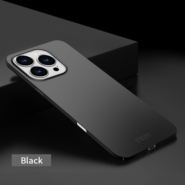 MOFI Frosted PC Ultra-thin Hard Phone Case, For iPhone 16 Pro, For iPhone 16 Plus, For iPhone 16, For iPhone 15 Pro Max