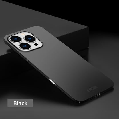 MOFI Frosted PC Ultra-thin Hard Phone Case, For iPhone 16 Pro, For iPhone 16 Plus, For iPhone 16, For iPhone 15 Pro Max