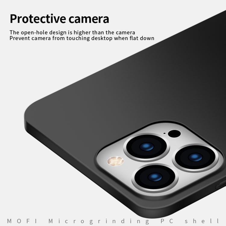 MOFI Frosted PC Ultra-thin Hard Phone Case, For iPhone 16 Pro, For iPhone 16 Plus, For iPhone 16, For iPhone 15 Pro Max