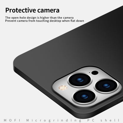 MOFI Frosted PC Ultra-thin Hard Phone Case, For iPhone 16 Pro, For iPhone 16 Plus, For iPhone 16, For iPhone 15 Pro Max