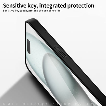 MOFI Frosted PC Ultra-thin Hard Phone Case, For iPhone 16, For iPhone 15 Pro Max, For iPhone 15 Pro, For iPhone 15 Plus