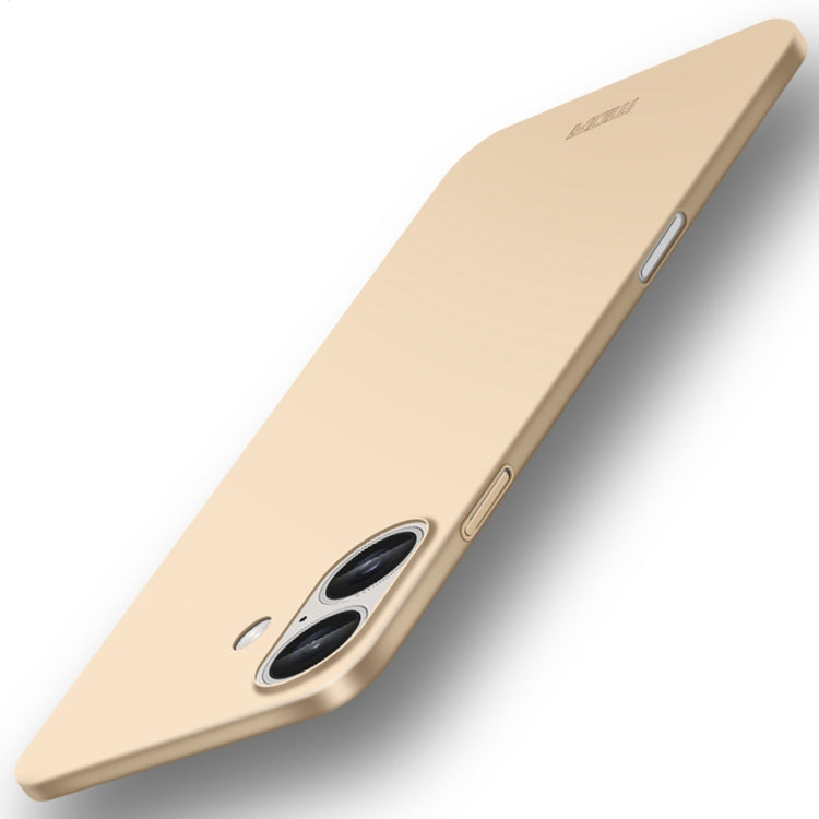 MOFI Frosted PC Ultra-thin Hard Phone Case, For iPhone Air, For iPhone 16 Pro Max, For iPhone 16 Pro, For iPhone 16 Plus
