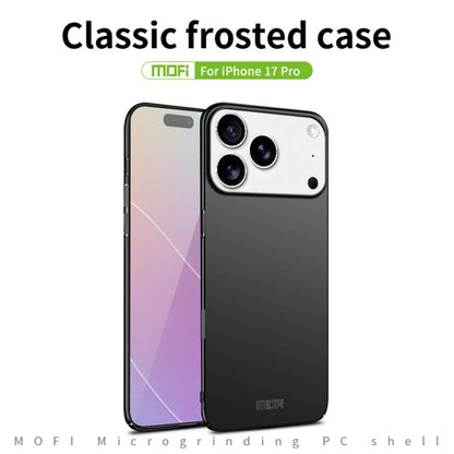 MOFI Frosted PC Ultra-thin Hard Phone Case, For iPhone 17 Pro, For iPhone 17, For iPhone Air, For iPhone 16 Pro Max