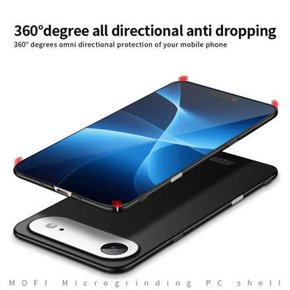 MOFI Frosted PC Ultra-thin Hard Phone Case, For iPhone Air, For iPhone 16 Pro Max, For iPhone 16 Pro, For iPhone 16 Plus