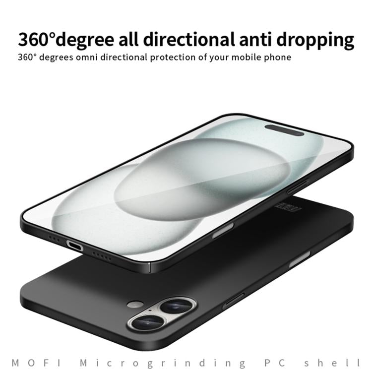 MOFI Frosted PC Ultra-thin Hard Phone Case, For iPhone 18, For iPhone 18 Pro, For iPhone 18 Pro Max, For iPhone 17 Pro Max