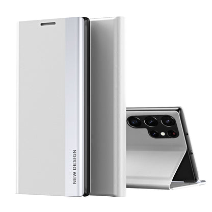 Side Electroplated Adsorption Leather Phone Case, For Samsung Galaxy A55, For Samsung Galaxy A35, For Samsung Galaxy S24 Ultra 5G