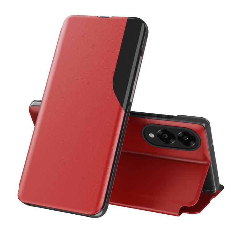 Attraction Flip Holder Leather Phone Case, For Galaxy S25 FE 5G, For Galaxy A07 5G, For Galaxy A17 5G, For Galaxy S25 Edge 5G