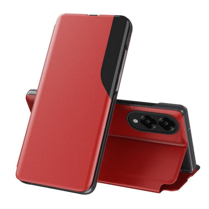 Attraction Flip Holder Leather Phone Case, For Galaxy S25 FE 5G, For Galaxy A07 5G, For Galaxy A17 5G, For Galaxy S25 Edge 5G