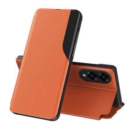 Attraction Flip Holder Leather Phone Case, For Galaxy S25 FE 5G, For Galaxy A07 5G, For Galaxy A17 5G, For Galaxy S25 Edge 5G