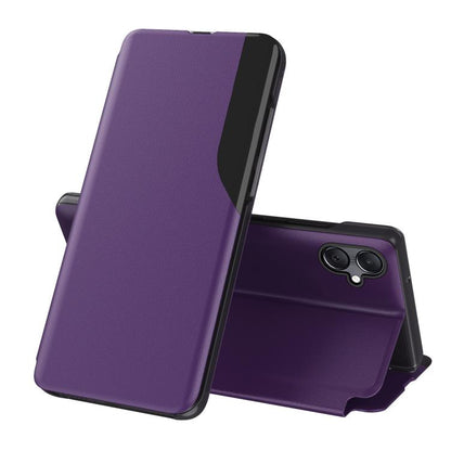 Attraction Flip Holder Leather Phone Case, For Galaxy S25 FE 5G, For Galaxy A07 5G, For Galaxy A17 5G, For Galaxy S25 Edge 5G