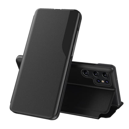 Attraction Flip Holder Leather Phone Case, For Galaxy S26+ 5G, For Galaxy S26 Ultra 5G, For Galaxy S26 5G, For Galaxy A27 5G