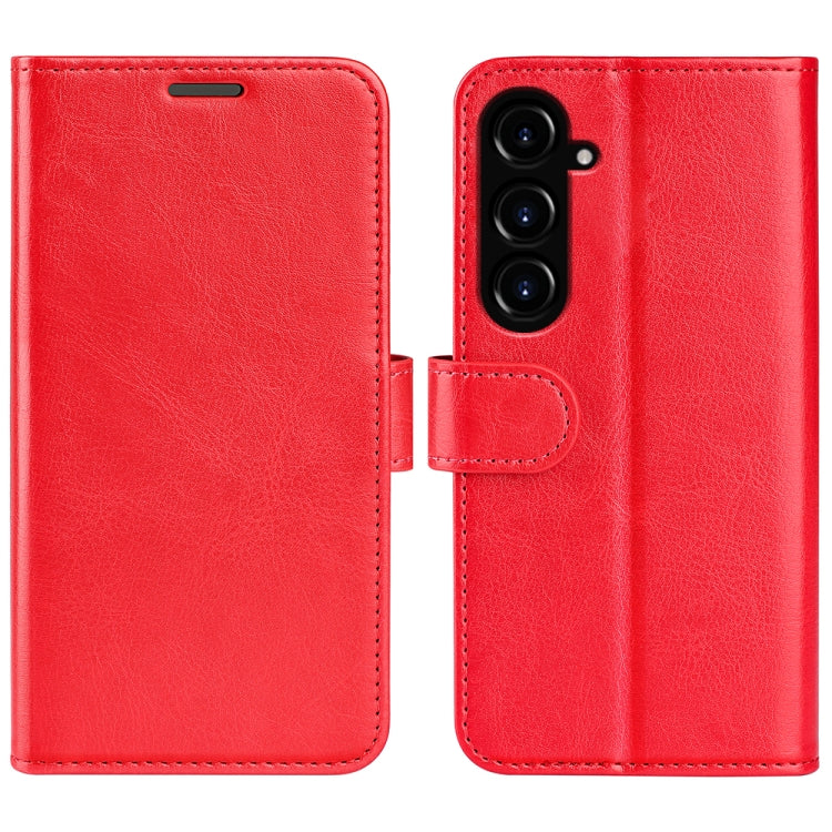 R64 Texture Horizontal Flip Leather Phone Case, For Samsung Galaxy S23 FE 5G, For Samsung Galaxy M16 / F16
