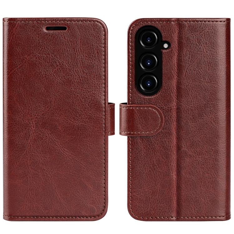 R64 Texture Horizontal Flip Leather Phone Case, For Samsung Galaxy A05, For Samsung Galaxy A05s, For Samsung Galaxy M34, For Samsung Galaxy S23 FE 5G
