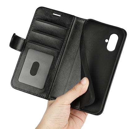 R64 Texture Horizontal Flip Leather Phone Case, For Samsung Galaxy A05, For Samsung Galaxy A05s, For Samsung Galaxy M34, For Samsung Galaxy S23 FE 5G