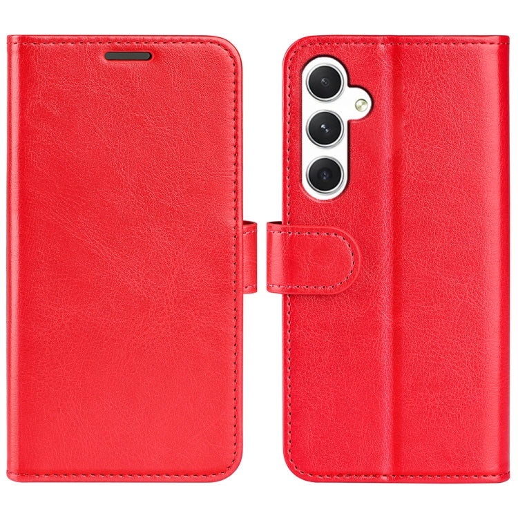 R64 Texture Horizontal Flip Leather Phone Case, For Samsung Galaxy A55, For Samsung Galaxy A35, For Samsung Galaxy S24 Ultra 5G, For Samsung Galaxy S24+ 5G, For Samsung Galaxy S24 5G, For Samsung Galaxy A15