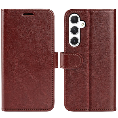 R64 Texture Horizontal Flip Leather Phone Case, For Samsung Galaxy A55, For Samsung Galaxy A35, For Samsung Galaxy S24 Ultra 5G, For Samsung Galaxy S24+ 5G, For Samsung Galaxy S24 5G, For Samsung Galaxy A15