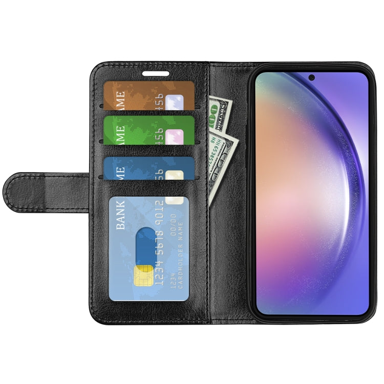 R64 Texture Horizontal Flip Leather Phone Case, For Samsung Galaxy A55, For Samsung Galaxy A35, For Samsung Galaxy S24 Ultra 5G, For Samsung Galaxy S24+ 5G, For Samsung Galaxy S24 5G, For Samsung Galaxy A15