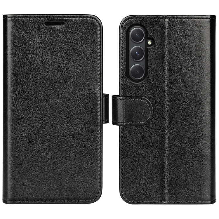 R64 Texture Horizontal Flip Leather Phone Case, For Samsung Galaxy A55, For Samsung Galaxy A35, For Samsung Galaxy S24 Ultra 5G, For Samsung Galaxy S24+ 5G, For Samsung Galaxy S24 5G, For Samsung Galaxy A15
