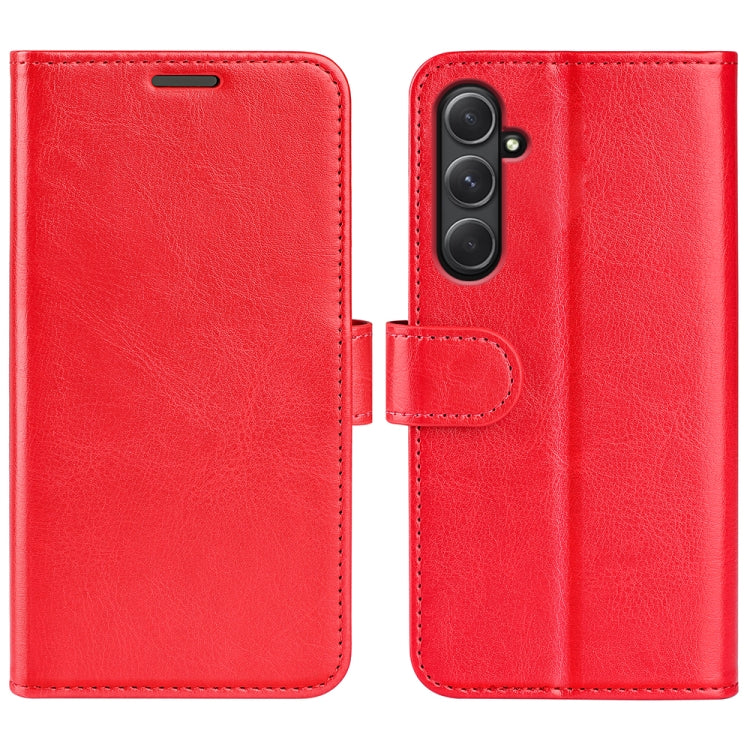 R64 Texture Horizontal Flip Leather Phone Case, For Samsung Galaxy A55, For Samsung Galaxy A35, For Samsung Galaxy S24 Ultra 5G, For Samsung Galaxy S24+ 5G, For Samsung Galaxy S24 5G, For Samsung Galaxy A15