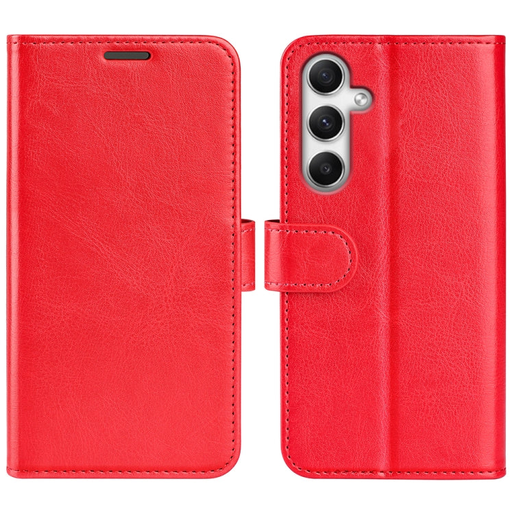 R64 Texture Horizontal Flip Leather Phone Case, For Samsung Galaxy A55, For Samsung Galaxy A35, For Samsung Galaxy S24 Ultra 5G, For Samsung Galaxy S24+ 5G, For Samsung Galaxy S24 5G, For Samsung Galaxy A15