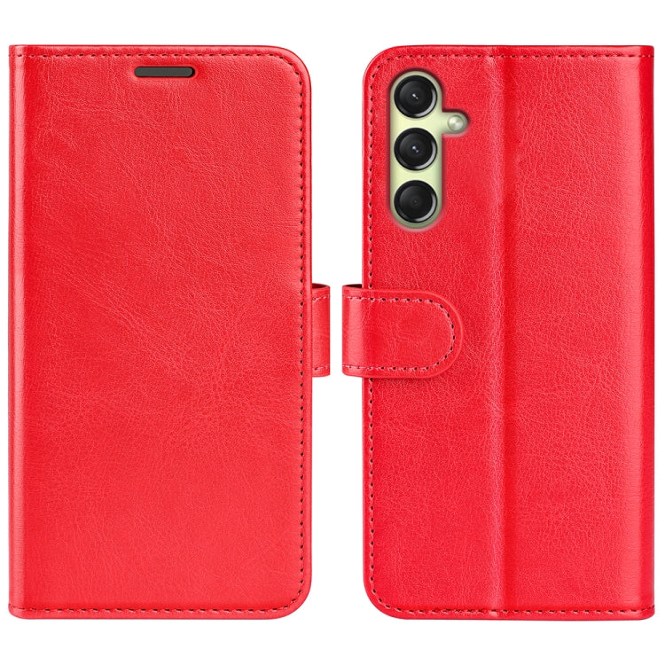 R64 Texture Horizontal Flip Leather Phone Case, For Samsung Galaxy A16, For Samsung Galaxy S24 FE 5G, For Samsung Galaxy Xcover 7 Pro, For Samsung Galaxy M55 5G, For Samsung Galaxy M15 5G, For Samsung Galaxy A55