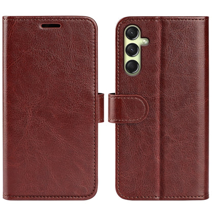 R64 Texture Horizontal Flip Leather Phone Case, For Samsung Galaxy A36, For Samsung Galaxy S25 5G, For Samsung Galaxy S25+ 5G, For Samsung Galaxy S25 Ultra 5G, For Samsung Galaxy A16, For Samsung Galaxy S24 FE 5G