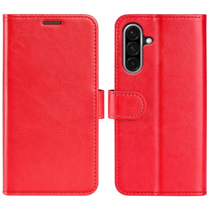 R64 Texture Horizontal Flip Leather Phone Case, For Samsung Galaxy S25 Edge 5G, For Samsung Galaxy A06 5G, For Samsung Galaxy A26, For Samsung Galaxy A36, For Samsung Galaxy S25 5G, For Samsung Galaxy S25+ 5G
