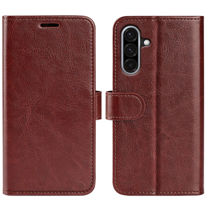 R64 Texture Horizontal Flip Leather Phone Case, For Samsung Galaxy A36, For Samsung Galaxy S25 5G, For Samsung Galaxy S25+ 5G, For Samsung Galaxy S25 Ultra 5G, For Samsung Galaxy A16, For Samsung Galaxy S24 FE 5G