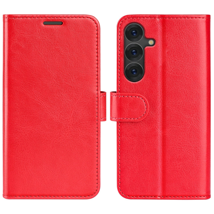 R64 Texture Horizontal Flip Leather Phone Case, For Samsung Galaxy S25 Edge 5G, For Samsung Galaxy A06 5G, For Samsung Galaxy A26, For Samsung Galaxy A36, For Samsung Galaxy S25 5G, For Samsung Galaxy S25+ 5G