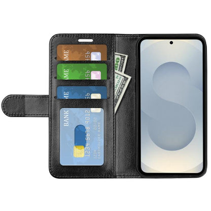 R64 Texture Horizontal Flip Leather Phone Case, For Samsung Galaxy S25 Edge 5G, For Samsung Galaxy A06 5G, For Samsung Galaxy A26, For Samsung Galaxy A36, For Samsung Galaxy S25 5G, For Samsung Galaxy S25+ 5G